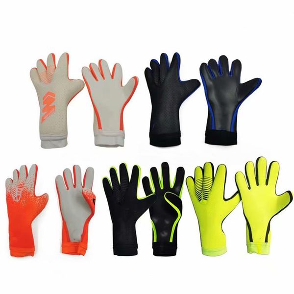 

s professional soccer gloves luvas without fingersave football goalkeeper gloves goal keeper guantes1770, Black