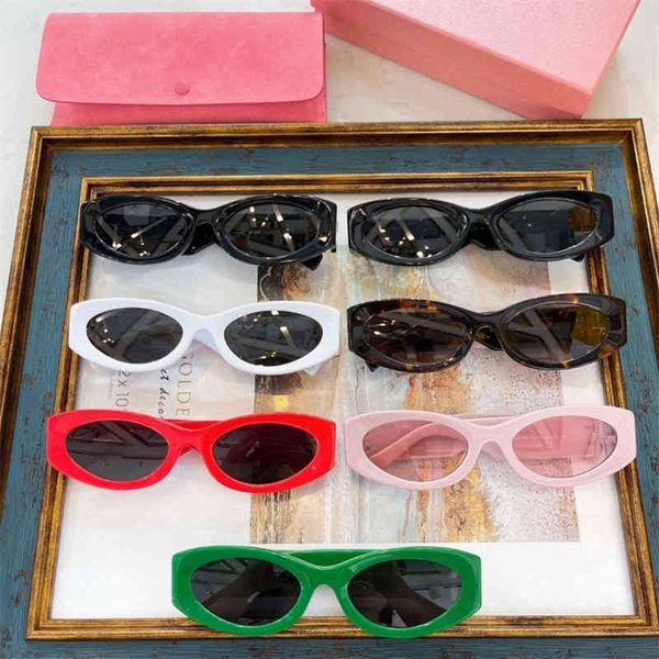 

sunglasses m family oval ins network red same fashionable personalized sunglasses mu11ws 7xyr, White;black