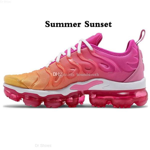 

mens womens plus summer sunset running shoes tn tns designer sneakers high quality