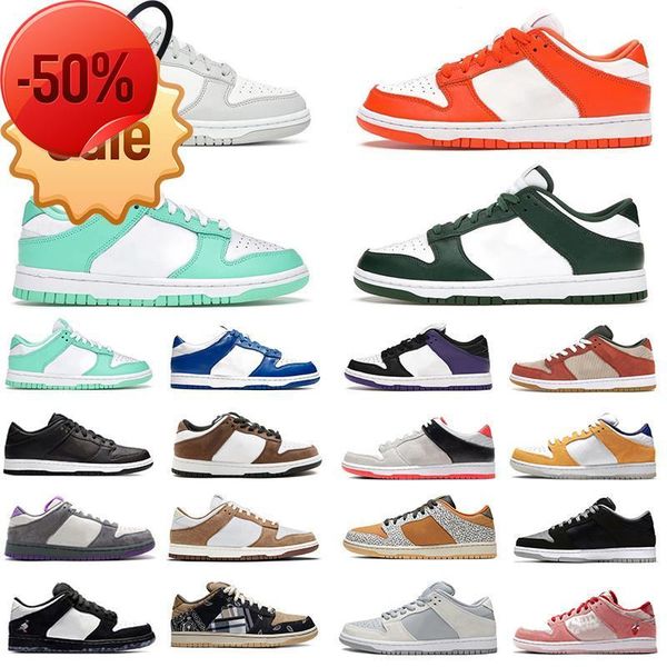 

casual shoes boots 2022 sb dunks mens running shoes sneakers green glow grey fog michigan syracuse trail unc blue white black men women trai