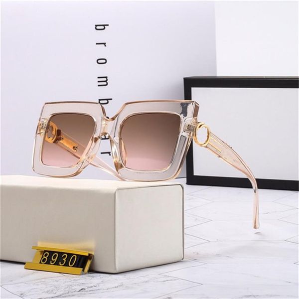 

2021 fashion designer sunglasses highest quality men & women polarized uv400 lenses leather box cloth manual accessories everythi196e, White;black