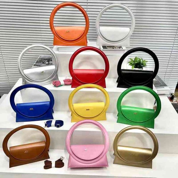 

bags women's bag 2022 new hand ring mini popular color single shoulder cross purses