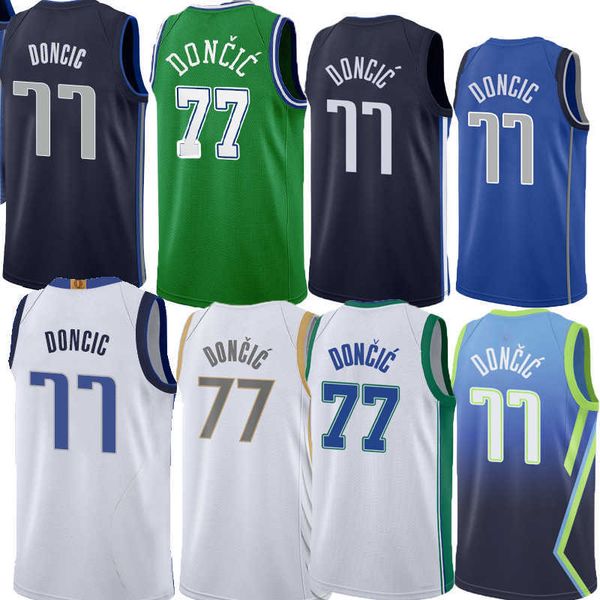 

jersey basketball jersey luka doncic #77 dirk nowitzki #41 brunson 13# white red white city jerseys''nba''jerseys, Black;red