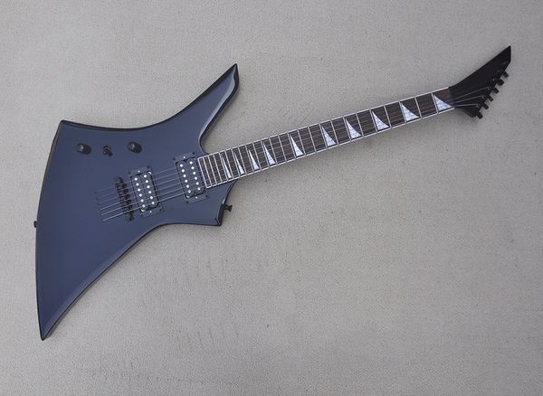 

6 strings left hand electric guitar with rosewood fretboard humbuckers pickups