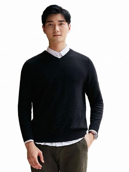 

men's sweaters men solid sweater without shirt t5su#, White;black