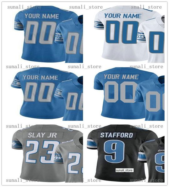 

college wear stitched 1 john penisini 97 nick williams 95 romeo okwara 5 matt prater 3 jack fox 20 barry sanders 81 johnson jerseys, Black