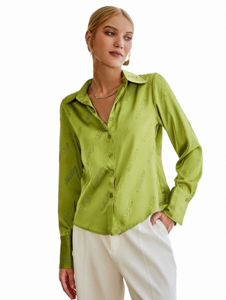 

women's blouses & shirts sollinarry solid button front shirt p3et#, White