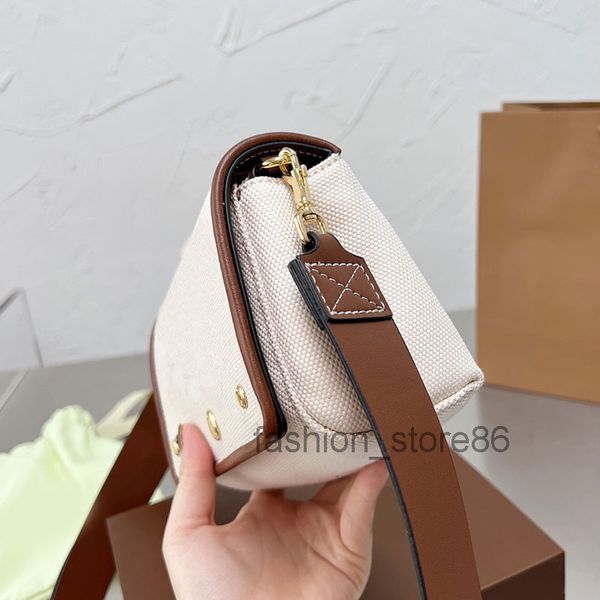 

canvas letter messenger bag flap cross body shoulder bags stud check sling purse handbag plaid women letters handbags female wide strap e0o1