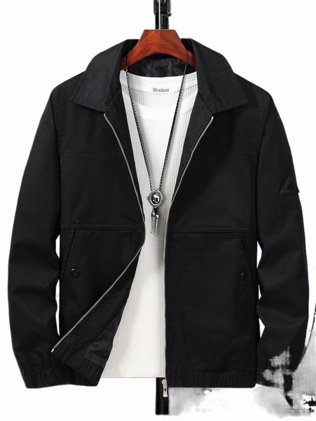 

men's jackets men zip up jacket without tee 2022 new k9jn#, Black;brown