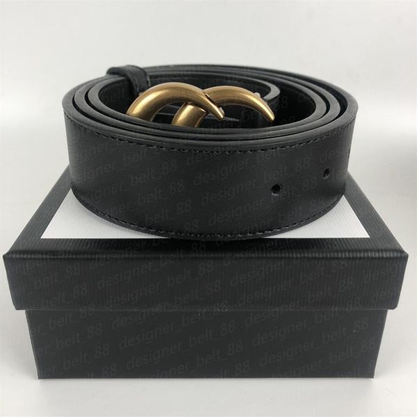 

men designers belts fashion genuine leather womens mens letter double g buckle belt cinturones de dise o mujeres width 3 8cm with box226c, Black;brown