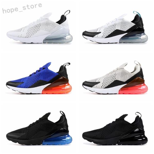

2021 270c mens designer runnin shoes men air fl triple black trainer womens sneakers size 5 5-11 a1223r, Black;brown