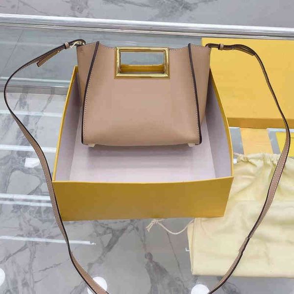 

cross body brand f bag new f-button vegetable basket handbag simple bucket single shoulder diagonal chain bag wing bat bag