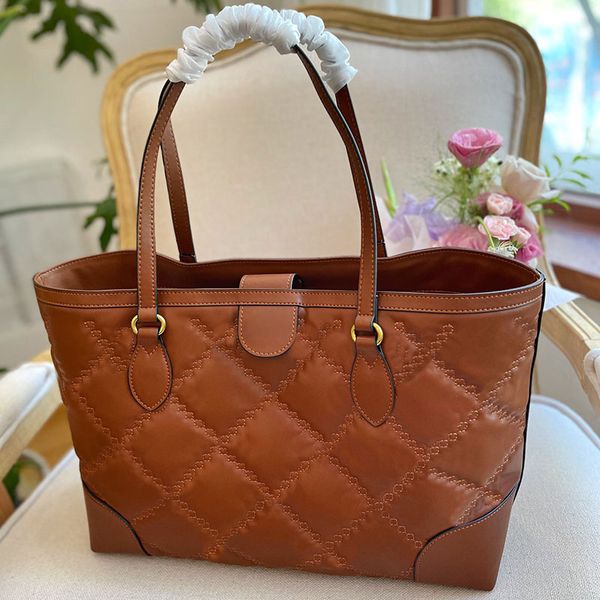 

fashiion tote bags for womens stylish shoppiing bag classic quilting letter totes bags lady big capacity handbag purses designer bag 36cm