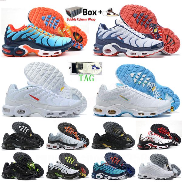 

tn plus run shoes for women royal colorways olive in triple white black trainer sport sneakers size 36-46
