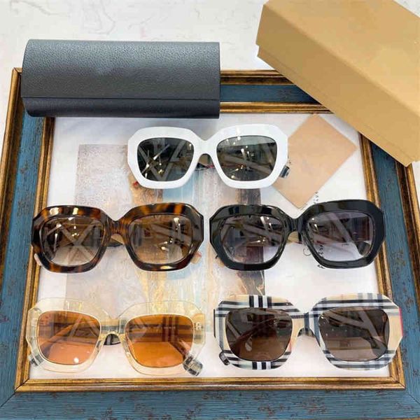 

sunglasses box men's and women's ins net red same personalized fashion sunglasses be4334 nx7p, White;black