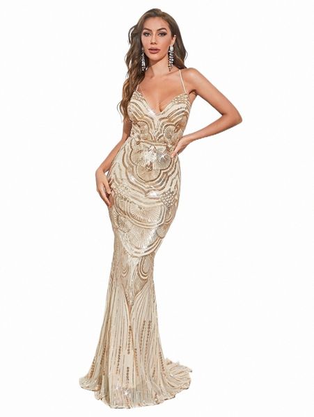 

casual dresses backless sequin floor length formal dress t3fn#, Black;gray