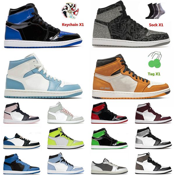 

2022 mens basketball shoes 1 1s jumpman mid university blue element light curry fragment reverse mocha men women jorden sneakers trainers