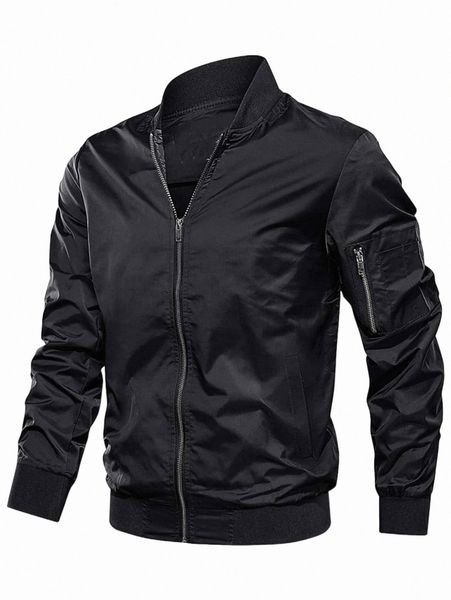 

men's jackets men zip up bomber jacket 2022 new t2iu#, Black;brown