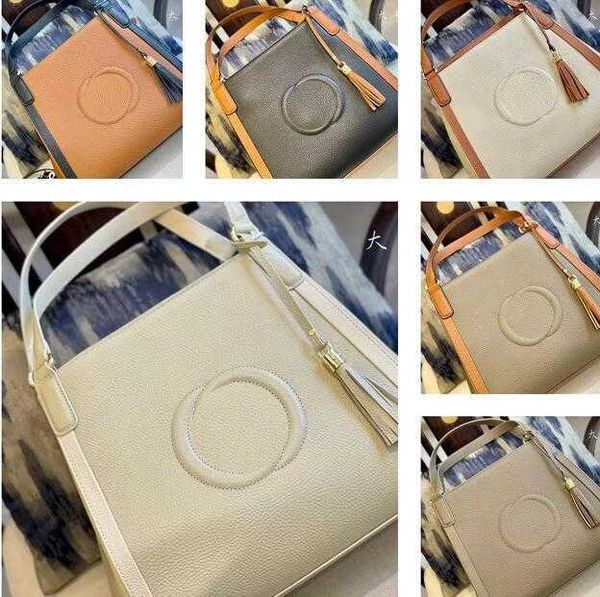 

classic totes bag genuine leather handbags shopping shoulder women crossbody bags handbag purse large size plain letters brands 0cah
