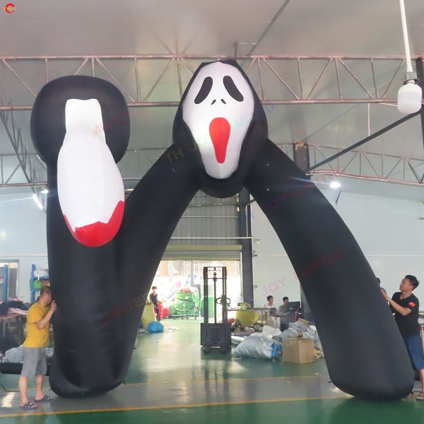 

door ship outdoor activities halloween inflatable arch with sword for sale