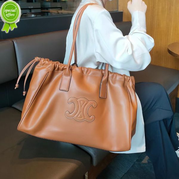 

designer clutch bag evening clutches purses ladies handbags new drawstring leather fashion leisure large capacity handbag underarm shoulder