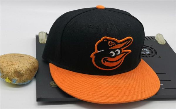 

2021 new baltimor sports hats cool baseball fitted cap flat peak hip, Blue;gray