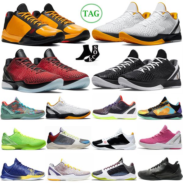 

og mamba zoom 6 mens basketball shoes protro grinch all-star prelude mambacita bruce lee tucke chaos think pink men sports outdoor sneakers