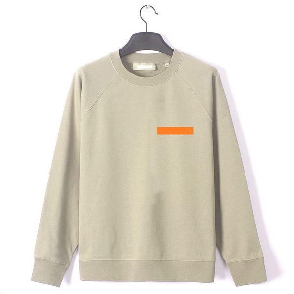 

hoodie designer sweatshirt thin terry high-end sweater men's round neck tide brand loose fog high street european and american ladies 1, Black