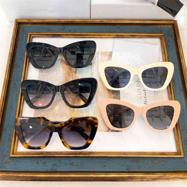 

sunglasses d-house ins same trend plate cat's eye large frame women's sunglasses b1u rrc4, White;black