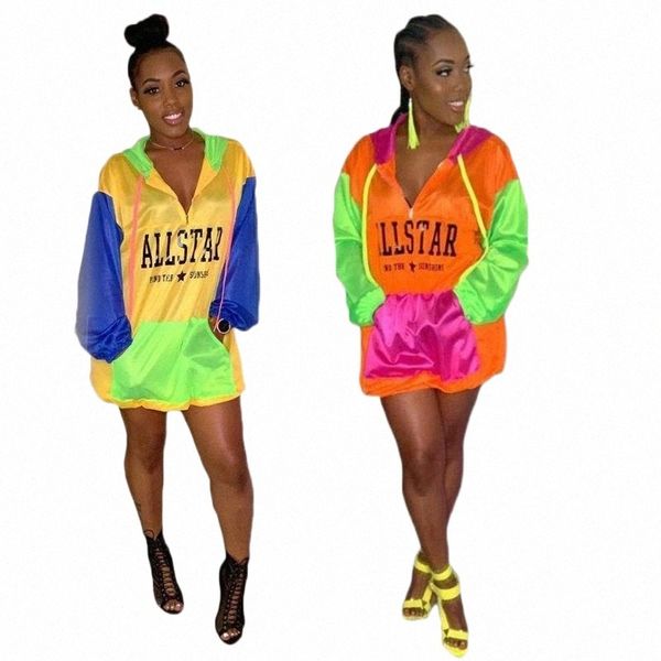 

women's hoodies & sweatshirts women's hoodies & sweatshirts large size stitching letters with long-sleeved sunscreen jacket. puff, Black