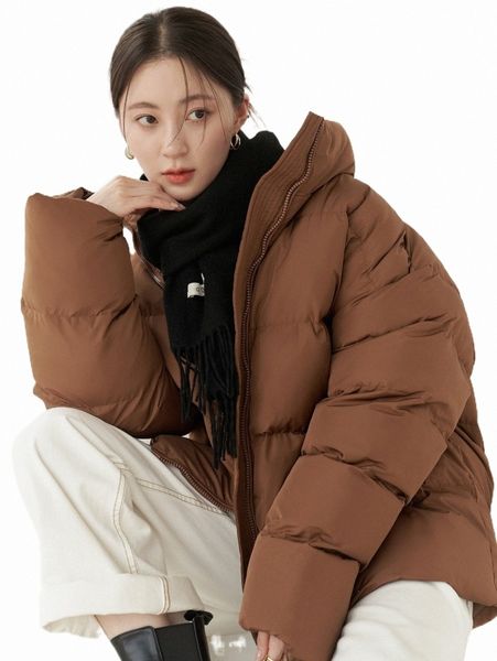 

women's down & parkas dazy drop shoulder zip pocket puffer coat 21mr#, Black
