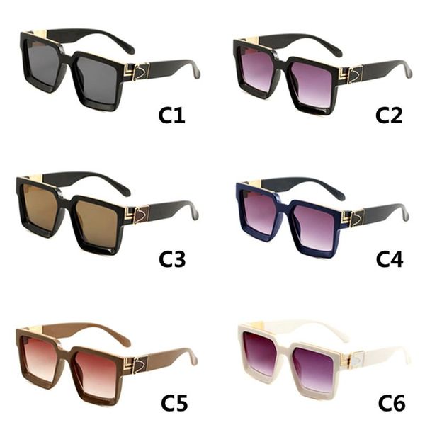 

designer sunglasses for men fashion luxury sport sun glasses brand women shade goggle uv protection eyewear226l, White;black