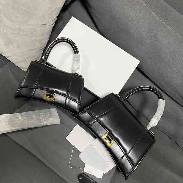 

designer bags balencaigass handbag italy fashion shoulder leather hourglass tote bag