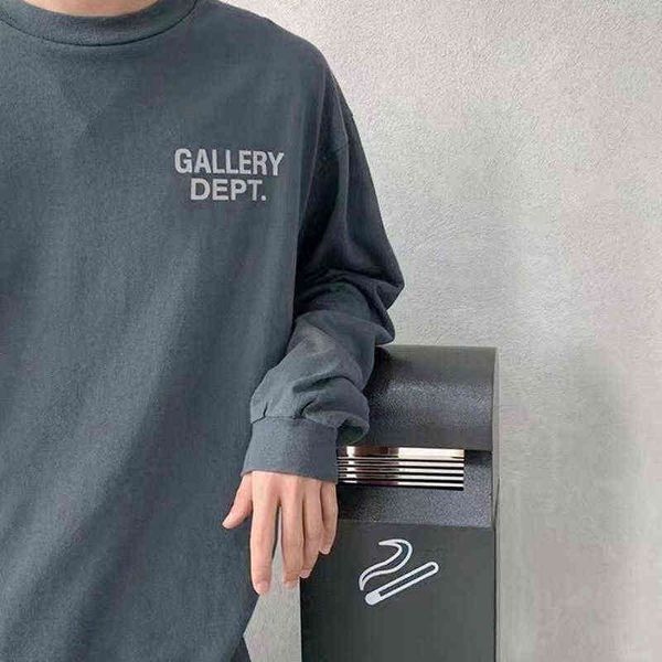 

designer shirts 2023 galleryes dept mens fashion out of brand los angeles letter print hip hop large short sleeve t-shirt jxuz 1mj1, Black