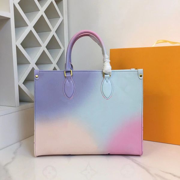 

5a quality designer bag colorful large capacity tote bag ladies shoulder messenger bag