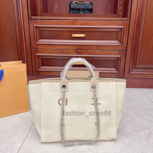 

luxury designer handbag casual canvas letter handle beach bag home large shopping bag beautiful gift zdu8 pa32