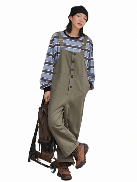 

women's jumpsuits & rompers dazy 1pc button front slant pocket overall jumpsuit 77yf#, Black;white