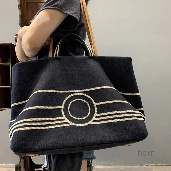 

shoulder bags shopping bag luxury designer womens handbags vintage washed denim new style tote handbag summer fashion large beach bags trave
