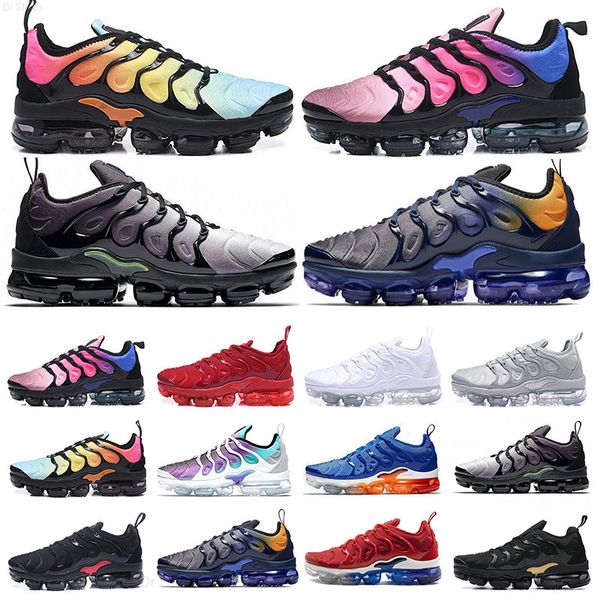 

2021 tn plus running shoes for men women black speed red white anthracite ultra white black 2019 designer sneakers 36-45