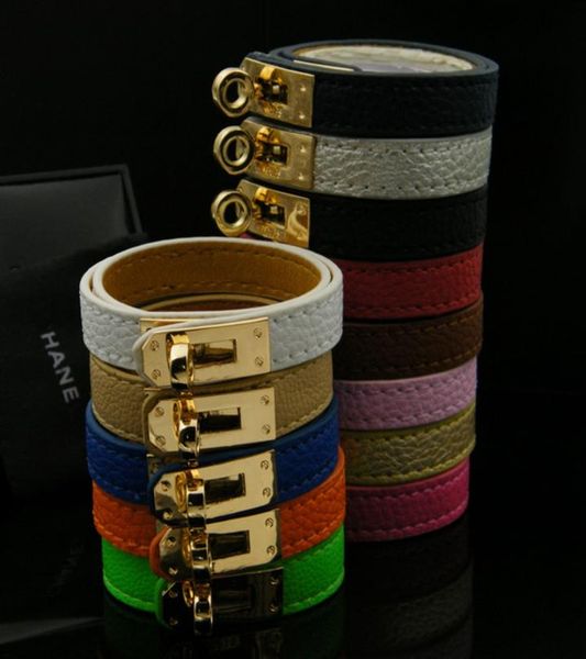 

jewelry women men bracelets new fashion charm pu leather cuff, Golden;silver