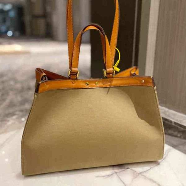 

totes sunshine tote bag women crossbody handbag large capacity package shopping travel canvas leather fashion letter wallets 220401