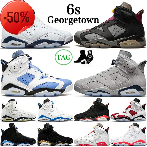 

boots basketball shoes sports trainers sneakers university blue red georgetown midnight navy black infrared 6 6s mens unc men women outdoor