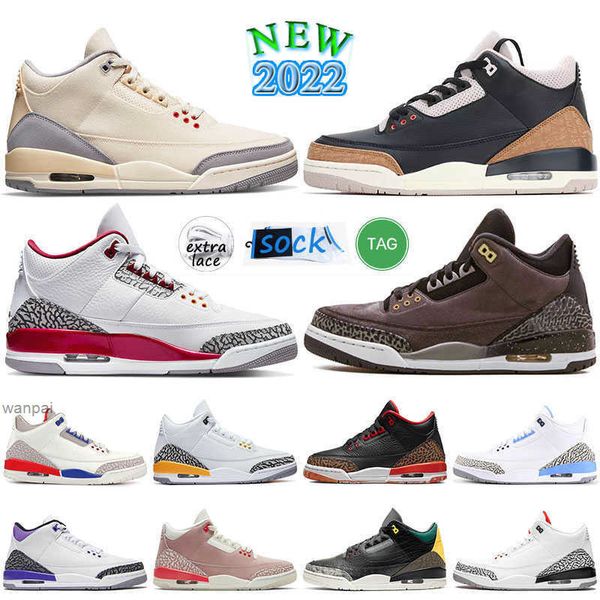 

jumpman 3 3s muslin sail basketball shoes 4 4s men women fire red cool grey military black cats sneakers