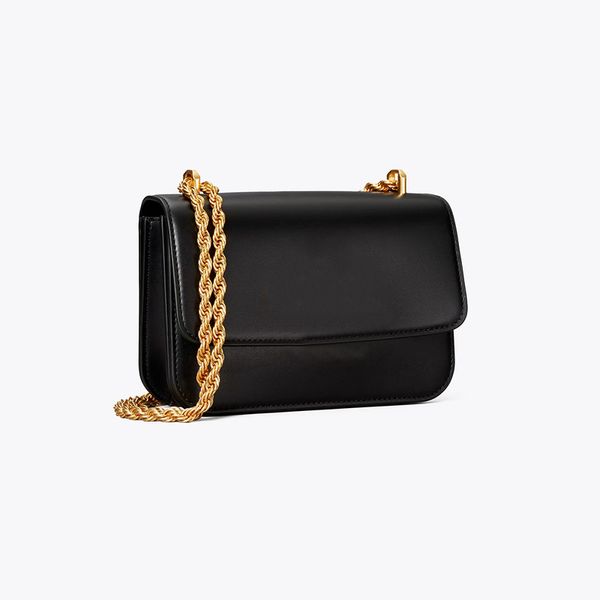 

women's ochre shoulder strap shoulder bag small leather bag with chain new collection 2200907