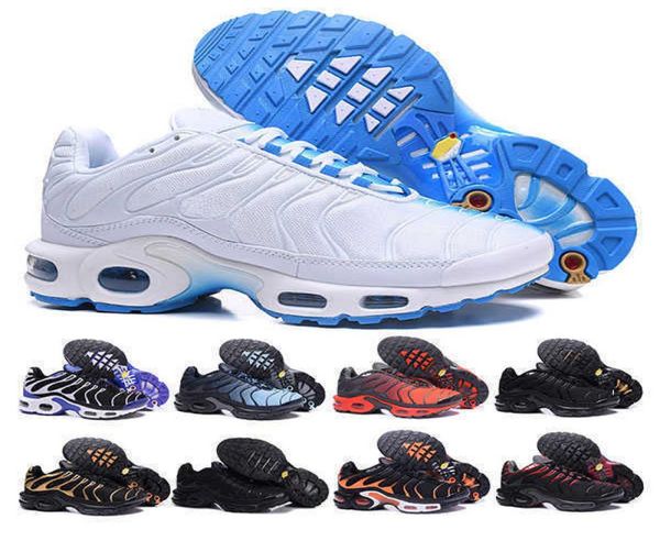 

plus mens tn running shoes triple black white tns maxes ch