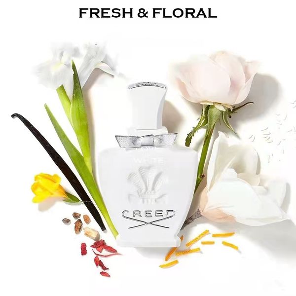 

creed perfume love in white 75ml fragrances high version long lasting body spray 2.5fl oz fast ship