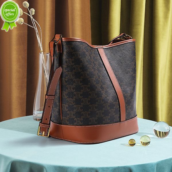 

designer clutch bag purses ladies handbags prbyopia women's triumphal bucket new fashion high capacity shoulder msenger leather
