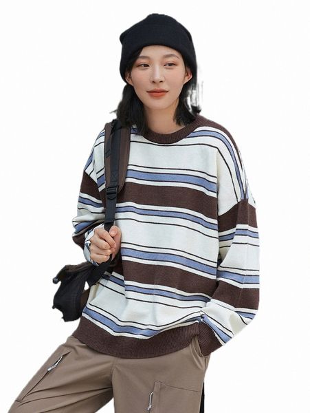 

women's sweaters dazy block striped drop shoulder sweater c5uv#, White;black