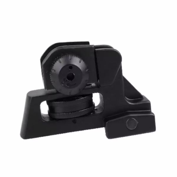 

detachable compact a2 rear sight m4 / m16 ar-15 rifle 223 adjustable picatinny mount hunting shooting accessories