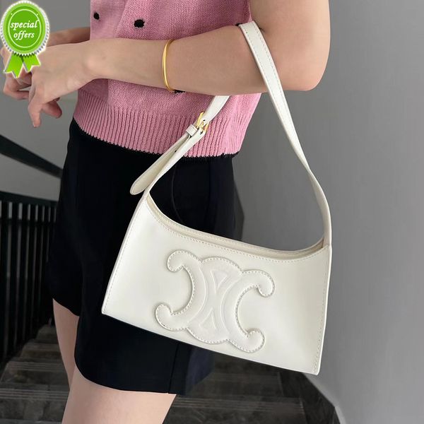 

designer clutch bag purses ladies handbags triumphal shoulder 2022 new fashion simple crcent leather